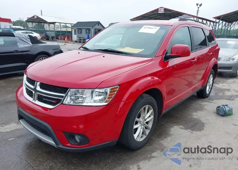 2017 Dodge Journey Sxt Awd z USA, uszkodzony, nr VIN 3C4PDDBG4HT556136